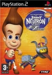 PS2 The Adventures Of Jimmy Neutron Boy Genius Jet Fuision 